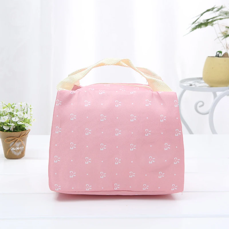 Lunch Bag-4 Переносные сумки для обедов на молнии, органайзер для дома, для пикника, водонепроницаемый, алюминиевая пленка, изолированная, сумка для хранения, сумка-тоут - Цвет: Lunch Bag-4