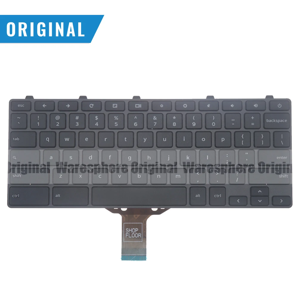 Оригинальная клавиатура для ноутбука Dell Chromebook 11 3100 5190 00D2DT AE09U018 Black | Компьютеры и