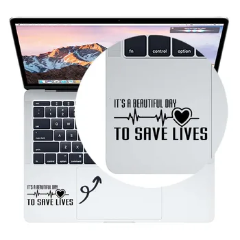 

Grey's Anatomy Trackpad Quote Laptop Sticker for Macbook Pro Air Retina 11 12 13 14 15 inch Vinyl Mac Notebook Touchpad Decal