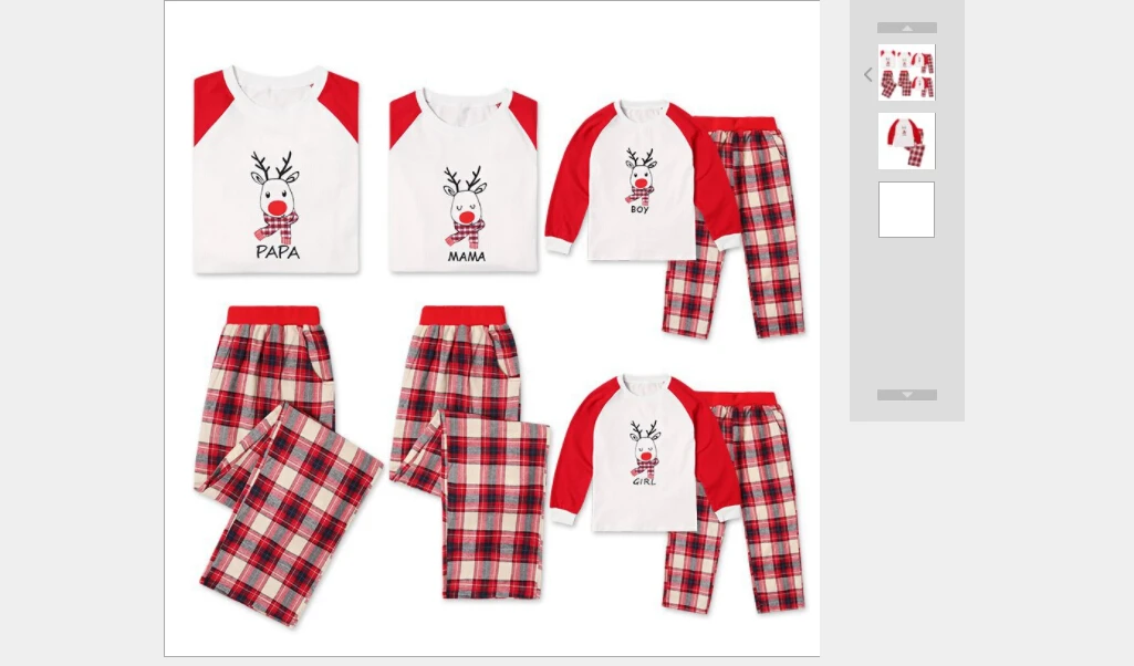 Mom XL PUDCOCO/Рождественские одинаковые пижамы для всей семьи; Комплект для взрослых, женщин, детей; одежда для сна с рисунком медведя; одежда для сна с милым оленем; комплект из 2 предметов - Габаритные размеры: Mom XL