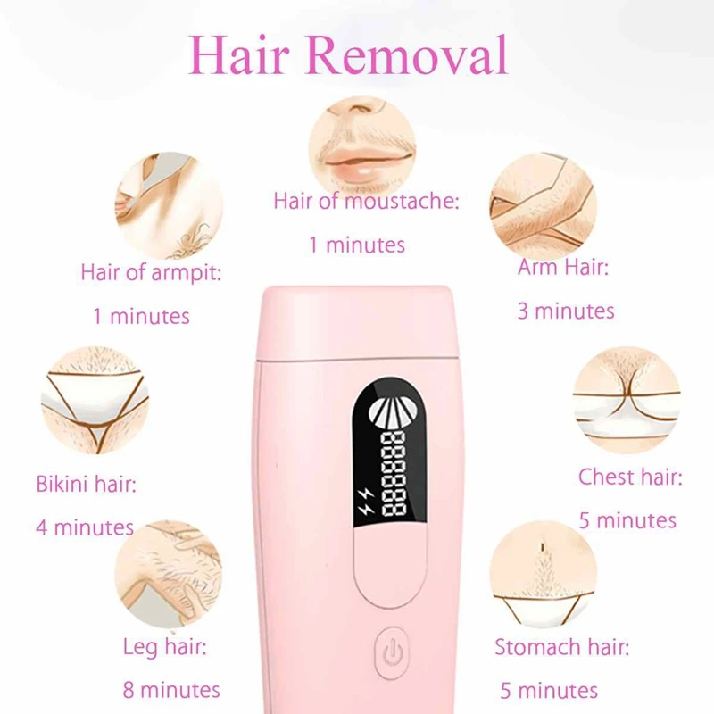Эпилятор Ipl, эпилятор, перманентное удаление волос, контактное тело, ноги, бикини, триммер для женщин, массаж тела