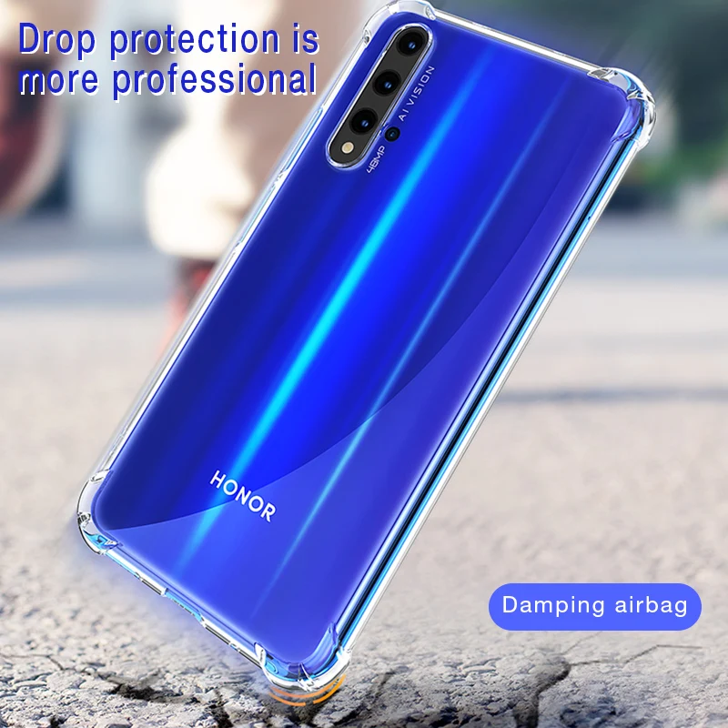 Прозрачный противоударный чехол для телефона Huawei P30 P20 PRO Lite прозрачный защитный