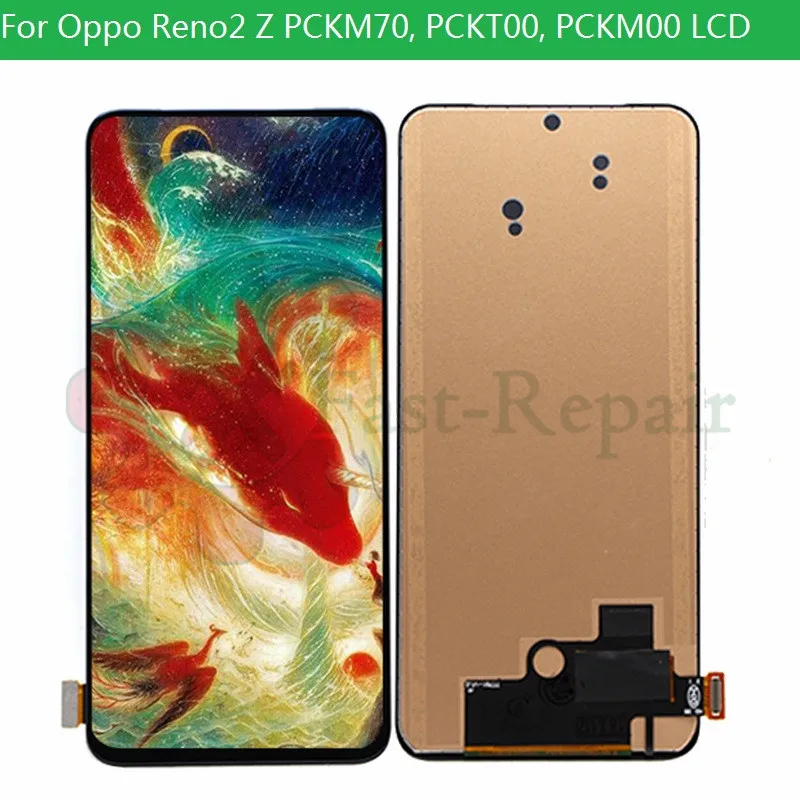 Display LCD Per Oppo Reno2 Z - Schermo Di Ricambio 6.53" - Touch Digitizer - Nero - Foto 6