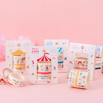 

12PCS/LOT modular assembly series decorative paper tapes masking tape washi tape