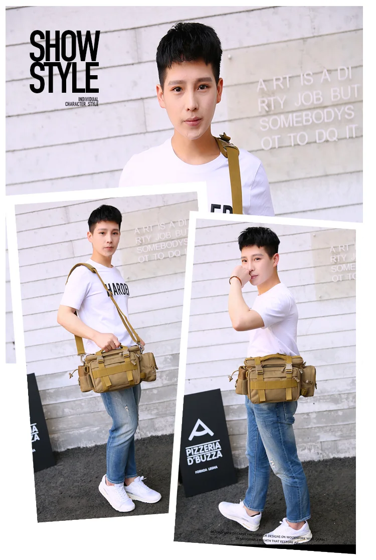 Tian ya you Zi Lu Hypo-многофункциональный кошелек на одно плечо, рюкзак, сумка на плечо, сумка для рыбалки, многофункциональная сумка