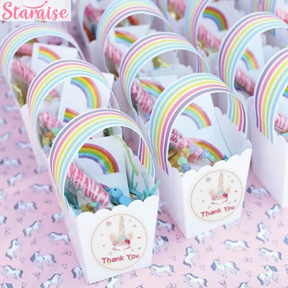 

Staraise Unicorn Party Supplies Favors Paper Box Bottle Sticker Unicorn Birthday Party Decor Kids Unicorn Decor Unicorn Favors