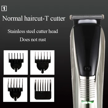

Recommend 6-in-1 Electric Hair Clipper USB Rechargeable Hair/Detail/Beard/Nose Hair/Body Trimmer