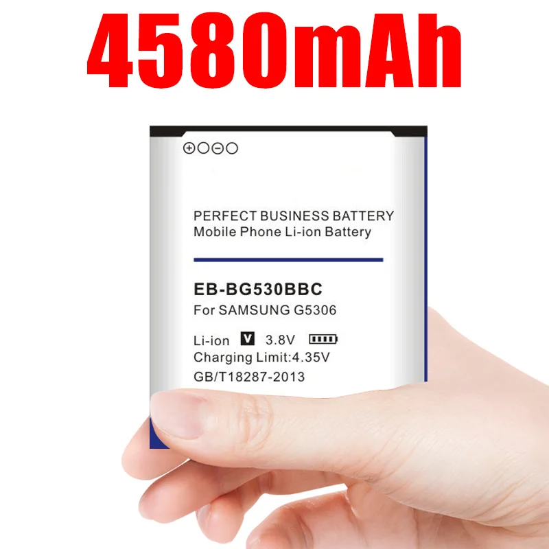 Аккумулятор для Samsung G5306 J3 2016 J5 2015 G5308W G530H G530FZ G530Y G5309W с аккумулятором на 4580 мА/ч