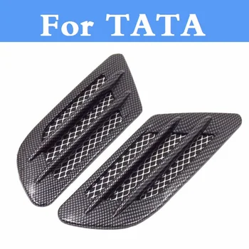 

Car Styling 17D Shark gill Side Air Vent Cover Sticker For TATA Aria Indica Indigo Safari Sumo
