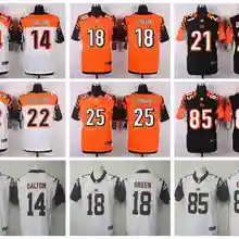 Stitiched, Cincinnati, Andy Dalton, A.J. Green, Giovani Bernard, vontaze burfict, Tyler Eifert Elite Jersey