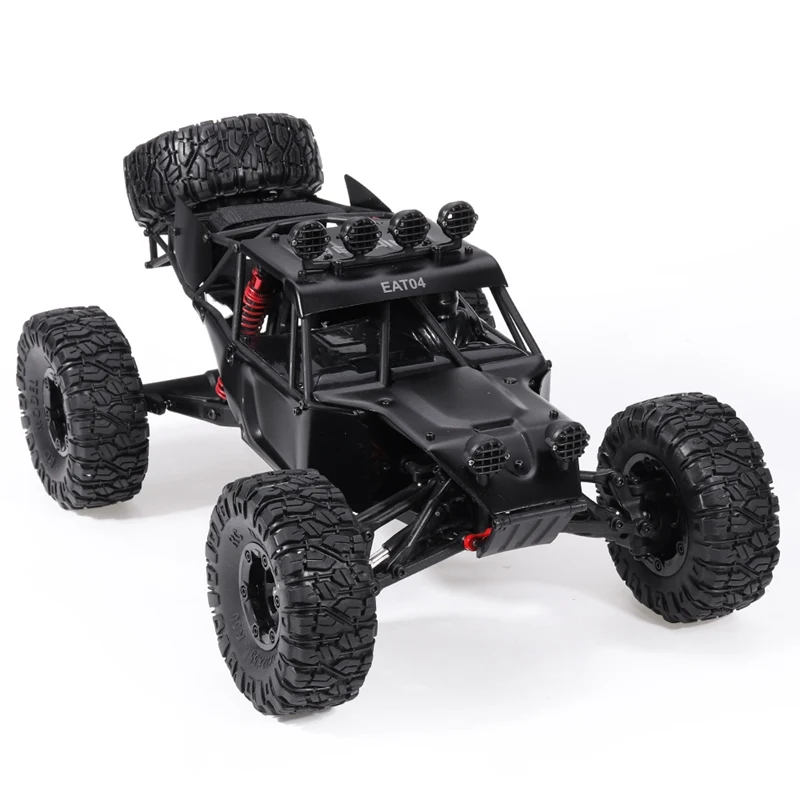 Предпродажа Eachine Радиоуправляемая машина EAT04 1/12 2,4G 4WD щетка с дистанционным управлением для внедорожника грузовик RTR черная Высококачественная модель игрушечного автомобиля для детей