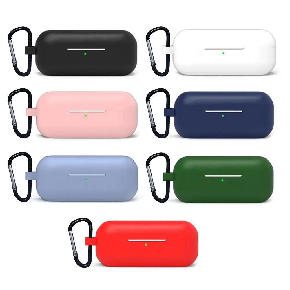 

Silicone Bluetooth Earphones Protective Case Replacement Storage Bag Full-Cover Charging Box For Huawei Freebuds Accessories
