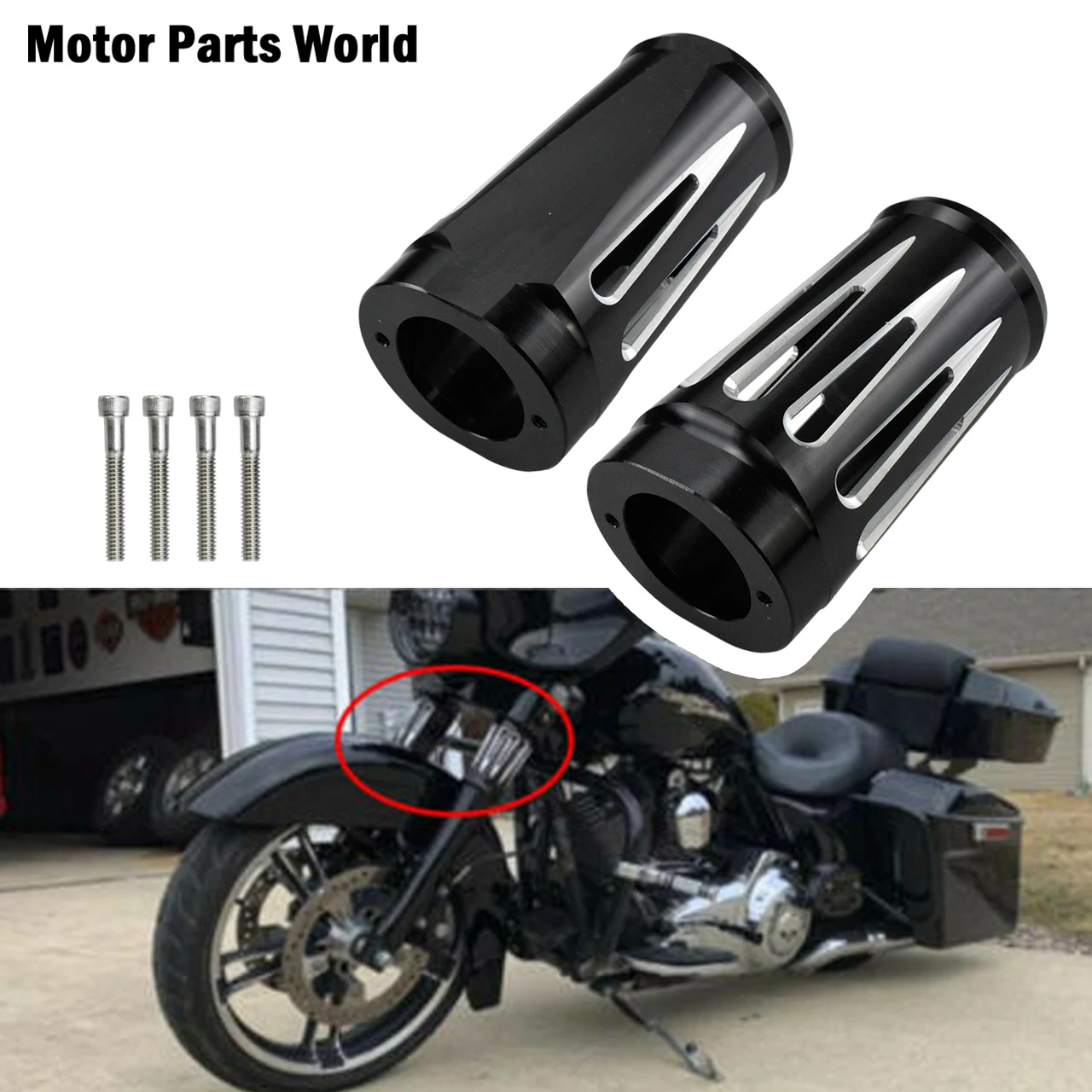 road king fork covers