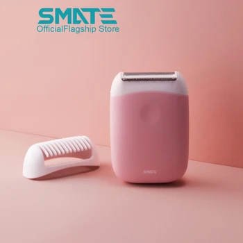 

Smate Electric Epilator Mini Portable Hair Removal Trimmer Women USB Rechargeable Smooth Shaver Waterproof Epilator