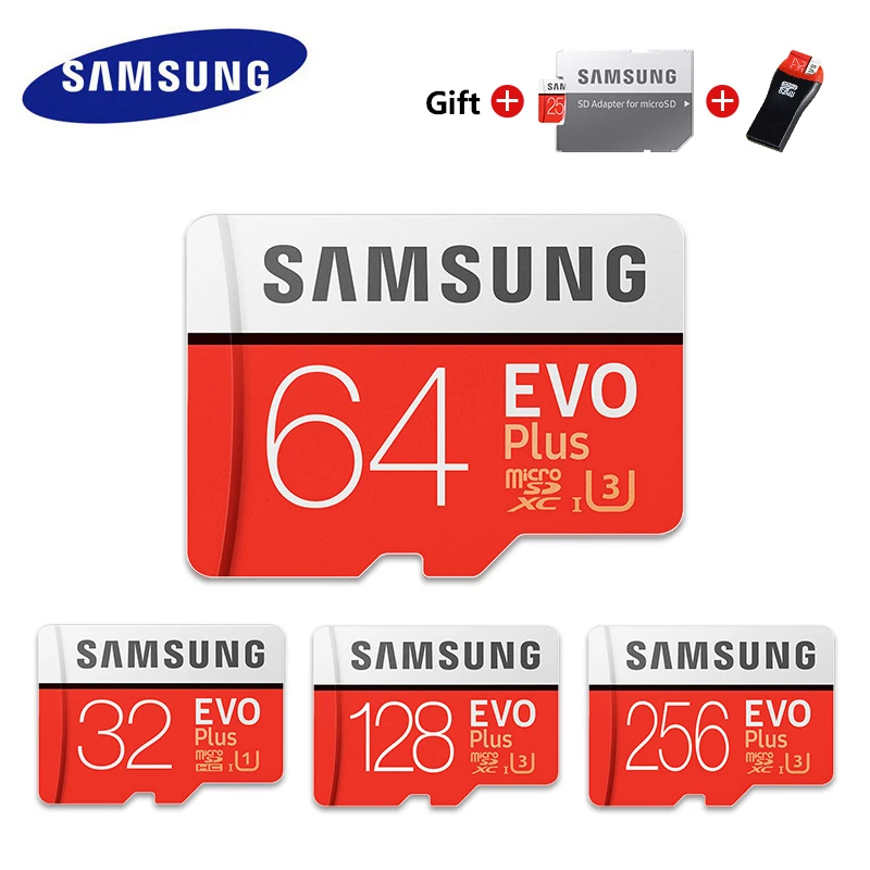 SAMSUNG оригинальная TF Microsd карта памяти MicroSD EVO Micro SD карта 32 Гб 64 Гб 128 Гб карта памяти TF флэш-диск