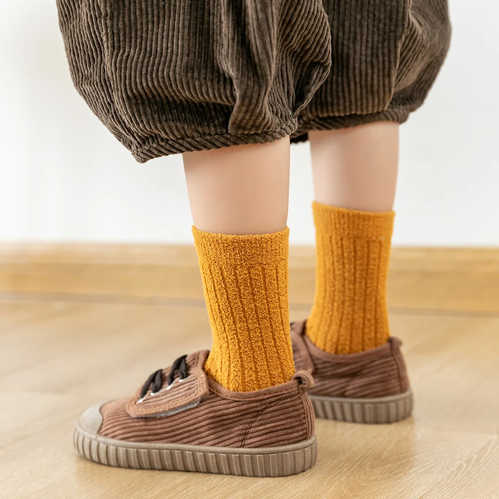 Children Socks Thick Cold Winter Super Warm Non-slip for Students Snow Baby Christmas children socks