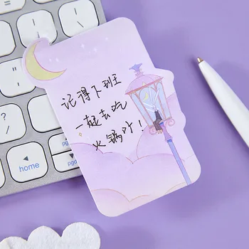 

30Pcs Cute Sticky Notes Note Paper Kawaii Fairy Tale Memo Pads For Kids DIY Stationery School Office Supplies