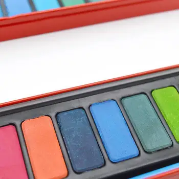 

Solid Watercolor Powder Paint Set Art Materials Children's Utensils Colors Pigment Painting Of Multiple Powder Painting Cak O2W0