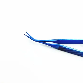 

Angled Vannas Capsulotomy Scissor 102mm Titanium for ophthalmic surgical instrument