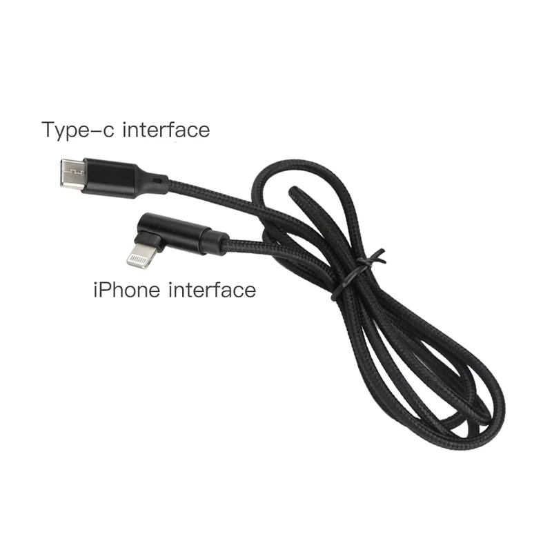 Для DJI OSMO Карманный карданный нейлоновый удлинитель для передачи данных ручной карданный кабель type-C для Micro-USB/type-C для зарядного устройства Lightning 1 м
