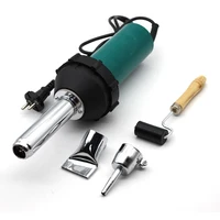 1080W 220V Plastic Hot Air Welding Gun Torch With Nozzle Roller Plastic Welding Machine Heat Gun Kit Welder For Bumper PP PVC 1