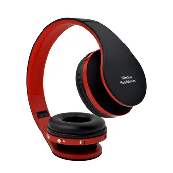 

NX8252 Foldable Wireless BT Over-Ear Stereo Headphones Sport Headset Microphone Folding Headset Listen To Music And Chat