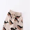Jumping Meters Children's Animals Print Boys Girls Sweatpants Autumn Spring Whale Baby Trousers Pants Sport Harm Kids Lose Pant 6