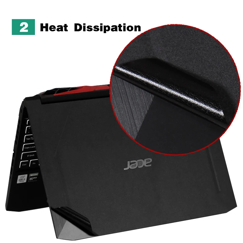 Laptop Skins for Acer Nitro 5 AN517-52/AN515-43/AN515-55 NoteBook Protective Films for ACER Nitro AN515-56 Vinyl Decal Stickers