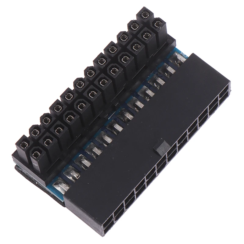 

ATX 24Pin 90 degree 24 pin to 24pin Power Plug Adapter Mainboard Motherboard Power Connectors Modular for Power Supply Cables