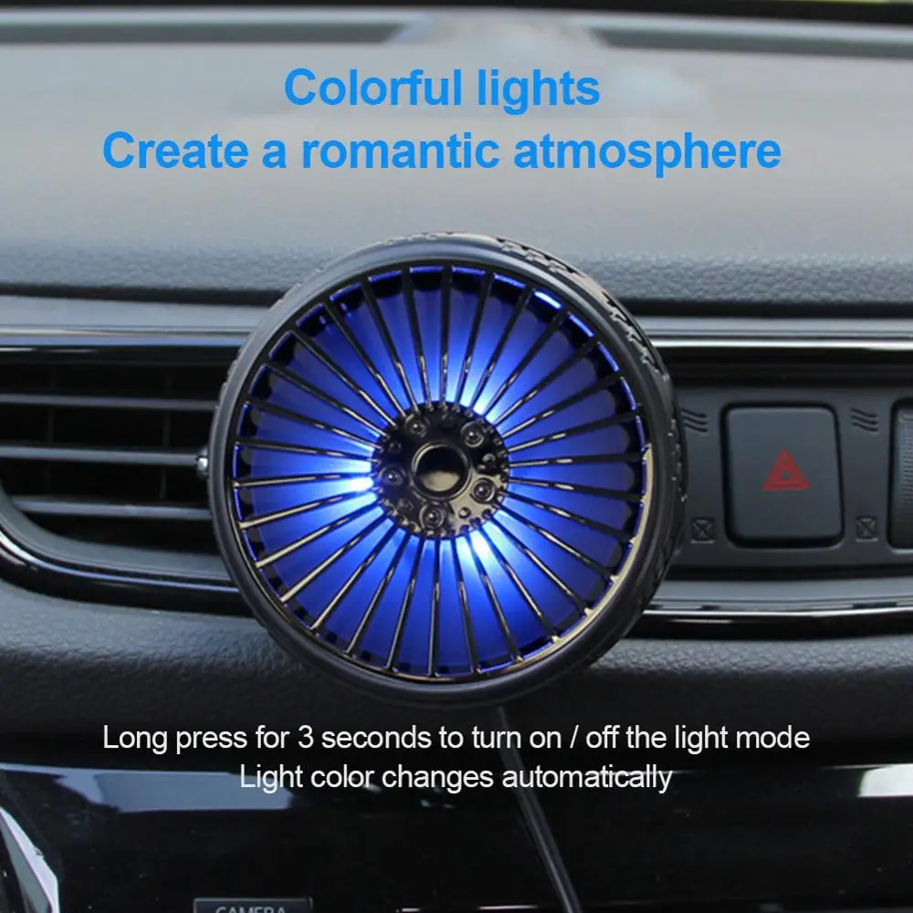 Автомобильный вентилятор с usb клипсой автомобильный Ароматерапевтический