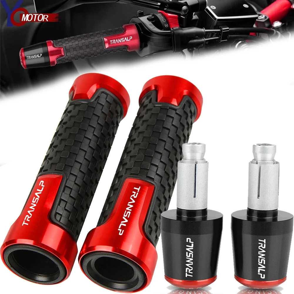 Motorcycle Handle Grips Ends Racing Handlebar 22mm 7/8" For Honda