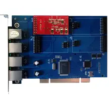 TDM410P карта Asterisk с 1 портом FXO, поддерживает драйвер digium dahdi, FXO карта PCI для Asterisk PBX SIP телефонное устройство