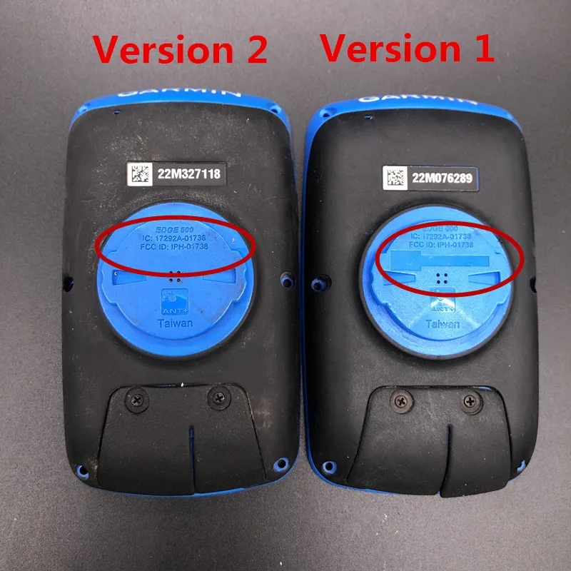 Оригинальная Батарейная Дверь корпуса для GARMIN EDGE 800 задняя крышка с динамиком+ разъем для sd-карты+ Замена разъема для зарядки - Цвет: Version 2  Blue