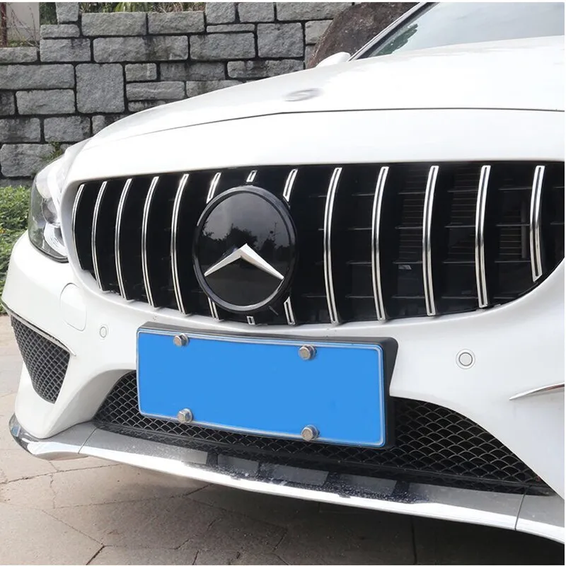 Для Mercedes Benz A C CLA GLA CLS ML GLK Автомобильная эмблема Замена Insignia Передняя Решетка