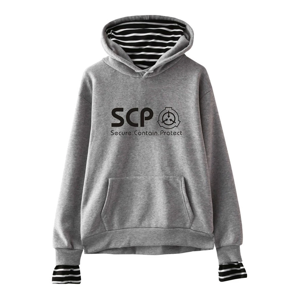 FRDUN Scp основа принт поддельные две части толстовки горячая распродажа Осенние женские толстовки K-pops с капюшоном Harajuku размера плюс 4xl