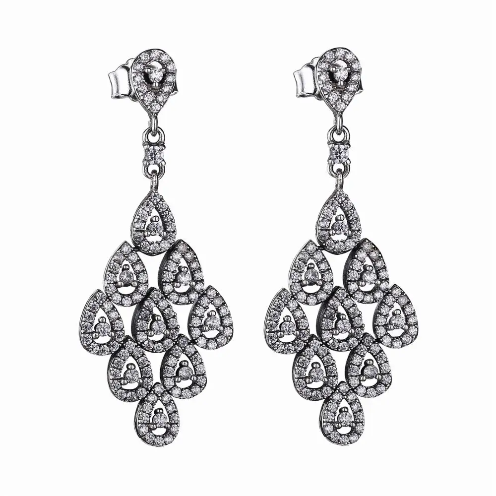 

Ajax 925 Sterling Silver New Punk Minimalist Stud Earrings For Women Wedding Fashion Girl