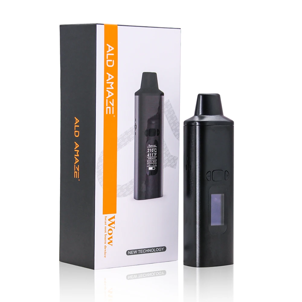 Набор для вейпа ALD AMAZE электронная сигарета с испарителем сухих трав 1800 мАч|vape pen