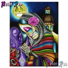 diamond Painting Cross Stitch DIY full Square\Round Embroidery Rhinestone Praying skeleton woman picture art Home Decoration diamond Painting Cross Stitch DIY full Square\Round Embroidery Rhinestone Praying skeleton woman picture art Home Decoration