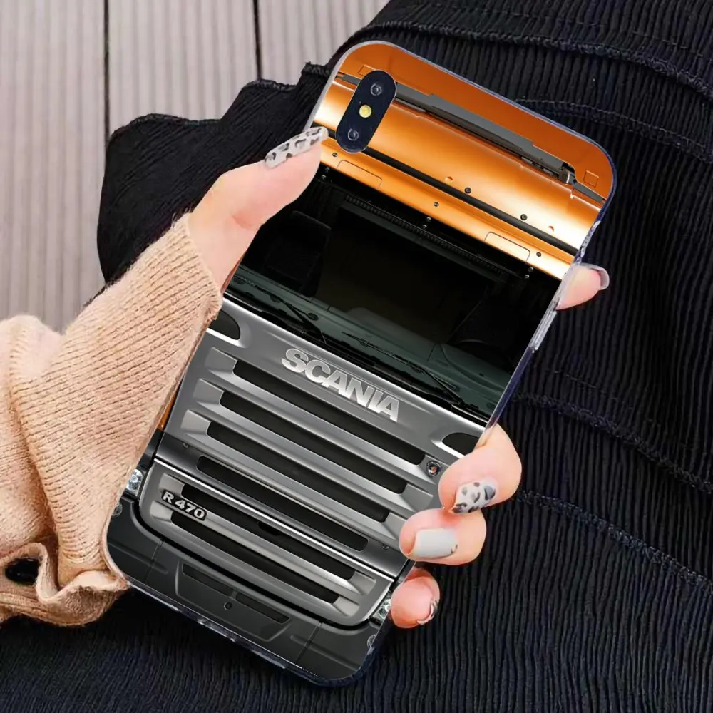 Scania truck Silicone Housing For Samsung Galaxy A10 A30 A40 A50 A60 A70 S6 Active Note 10 Plus Edge M30 |