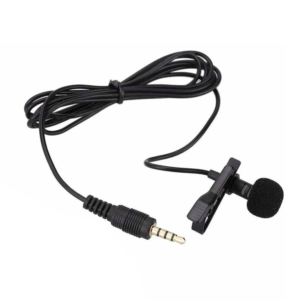 Mini Lavalier Microphones Tie Clip Smart Phone Recording PC Clip-on Lapel Support Speaking Singing Speech High Sensitivity Mic |
