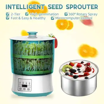 

Intelligent Bean Sprouts Machine Home Barrel Soybean Sprouts Green Bean Sprouts Self Made Small Nursery Two Floors Three Floors