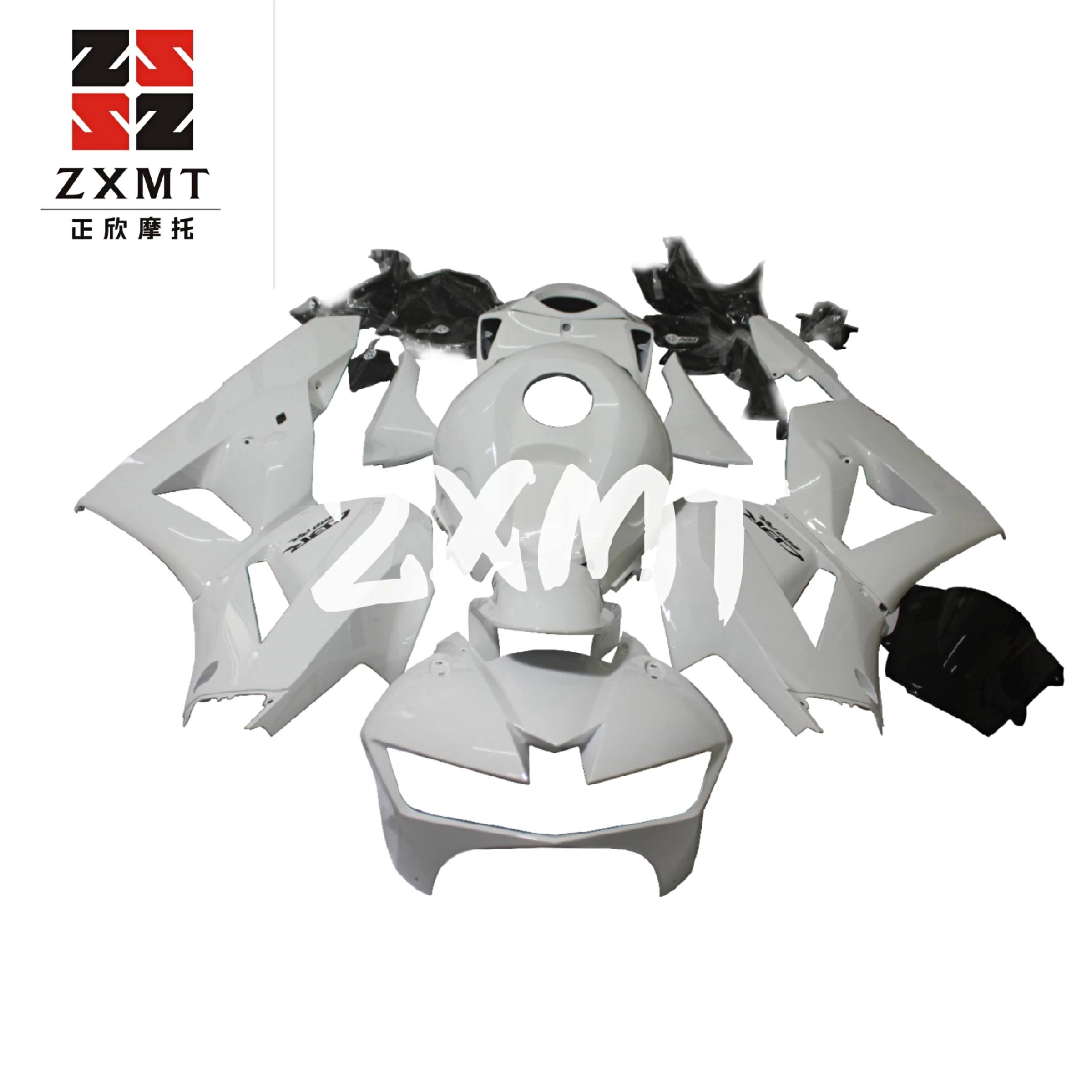

ZXMT Full Fairing Set Kit Fit For Honda CBR 600RR 2013-2018 F5 13 18 CBR600 Gloss White Complete Bodywork Panel Injection Mould