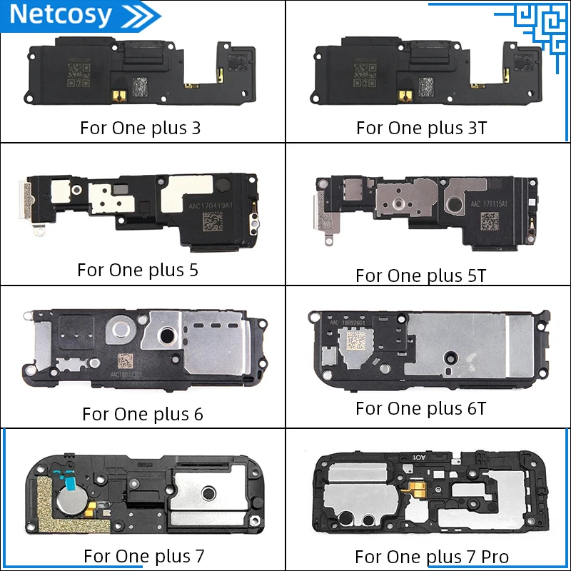Netcosy 1 шт. Громкий динамик для OnePlus 3 3T 5 5T 6 6T 7 7Pro громкий динамик зуммер модуль звонка Запасные части