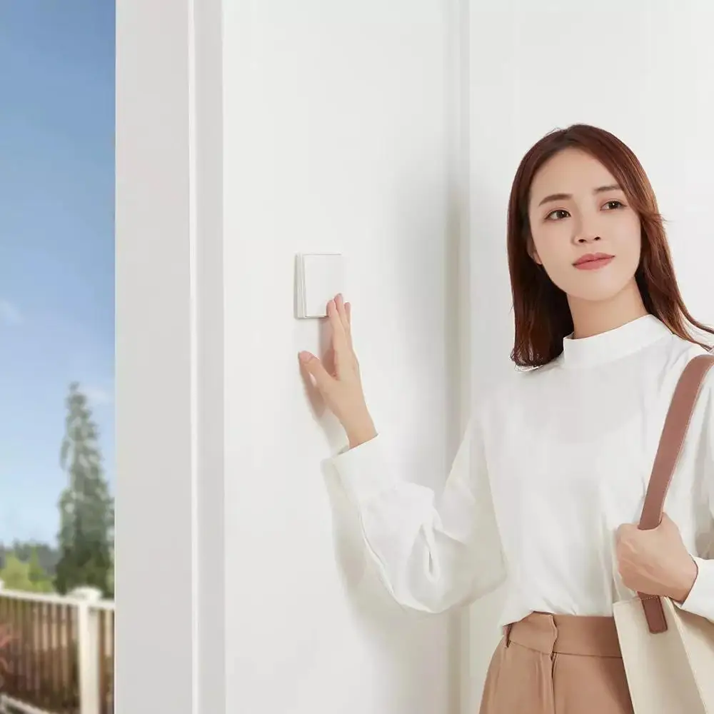 Умный выключатель Aqara ZiGBee Беспроводной Выключатель с поддержкой Wi Fi и приложения