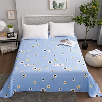 

Bed Sheet 2020 Home Textile Bedding Coverlet Flat Sheet Flower Bed Cover Bed Sheet Soft Warm Bed Sheets Twin Full King Size
