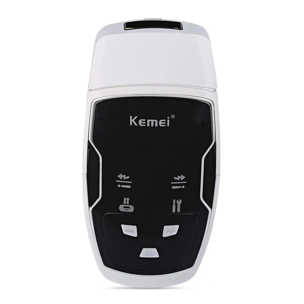 Kemei безболезненный женский Электрический лазерный эпилятор depilador компактный размер тела подмышка подмышек удаление волос на ногах