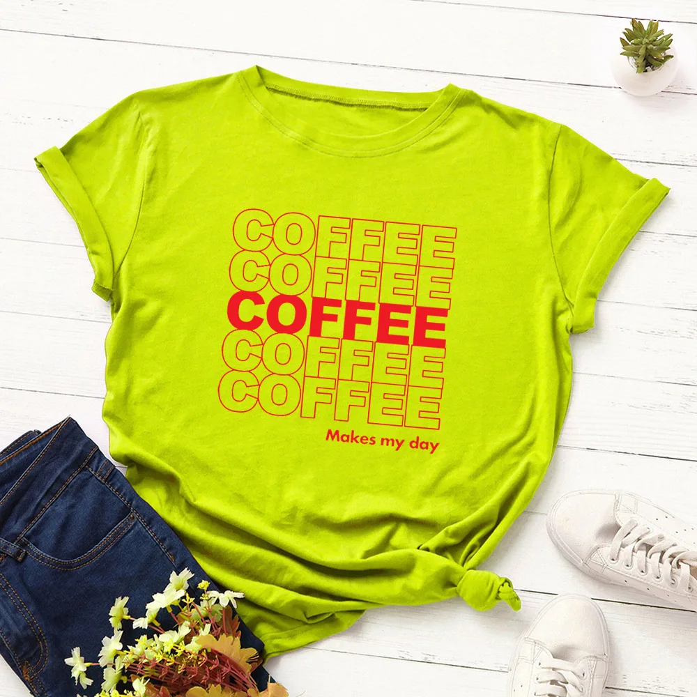 JFUNCY 100% Cotton Summer T Shirt Women O-neck Short Sleeve Woman Tees Tops Oversize S-5XL Casual Female T-shirts