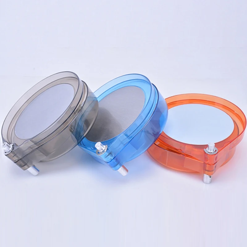 

Outdoor New Plastic Dual Magnetic Bait Box Pull Bait Plate Dish Fishing Lure Storage Case Fishing Accessories