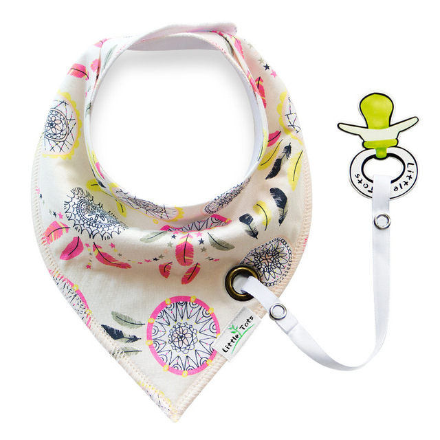 Towel Baby Bibs Anti-drop Rope Absorbent Apron Girls Infant Cotton Bandana Boys Bib Scarf Newborn Feeding