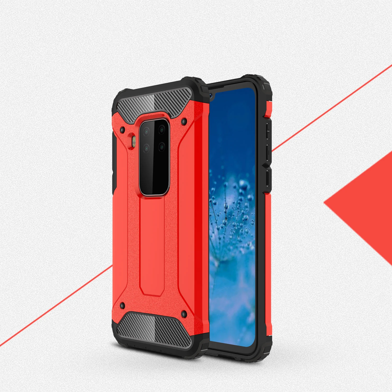 Чехол для Motorola Moto One Zoom силиконовый Жесткий защитный противоударный чехол из